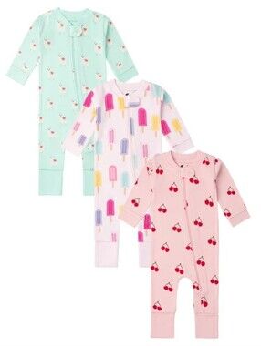 Monica + Andy Baby 3-pack Cotton Sleepers